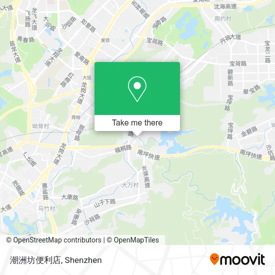 潮洲坊便利店 map