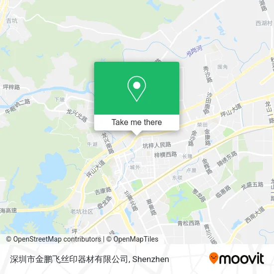 深圳市金鹏飞丝印器材有限公司 map
