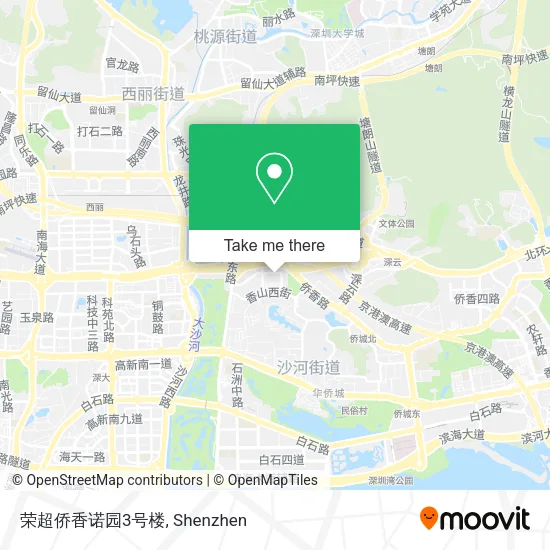 荣超侨香诺园3号楼 map