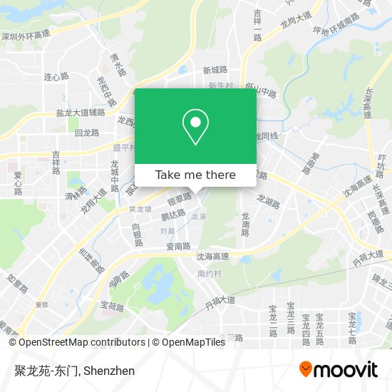 聚龙苑-东门 map