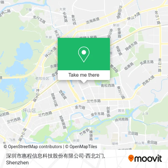深圳市惠程信息科技股份有限公司-西北2门 map
