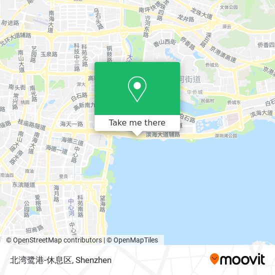 北湾鹭港-休息区 map