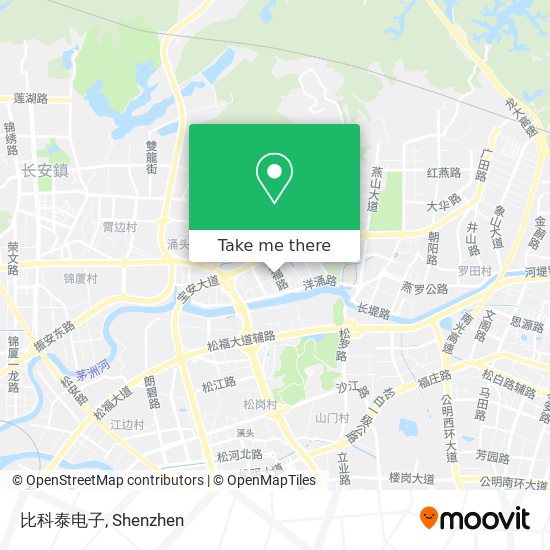 比科泰电子 map