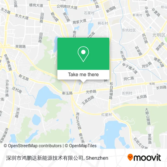 深圳市鸿鹏达新能源技术有限公司 map