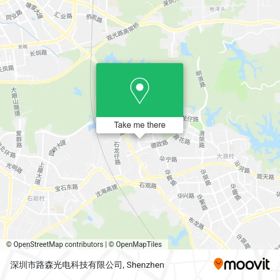 深圳市路森光电科技有限公司 map