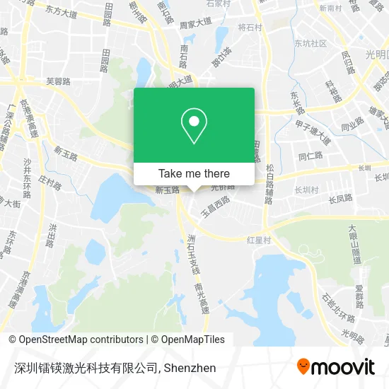 深圳镭锳激光科技有限公司 map