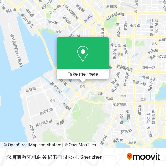深圳前海先机商务秘书有限公司 map