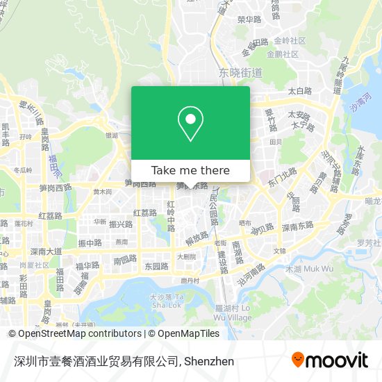 深圳市壹餐酒酒业贸易有限公司 map