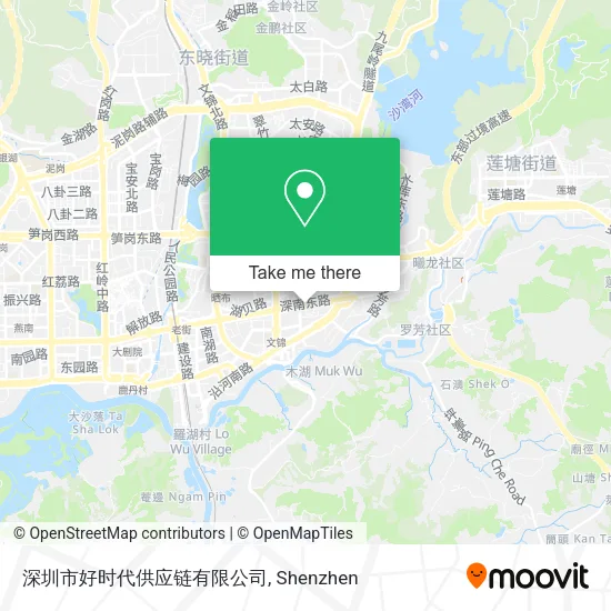 深圳市好时代供应链有限公司 map