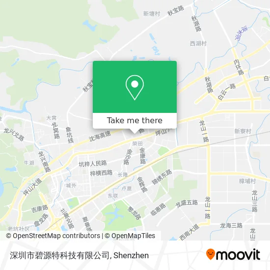 深圳市碧源特科技有限公司 map