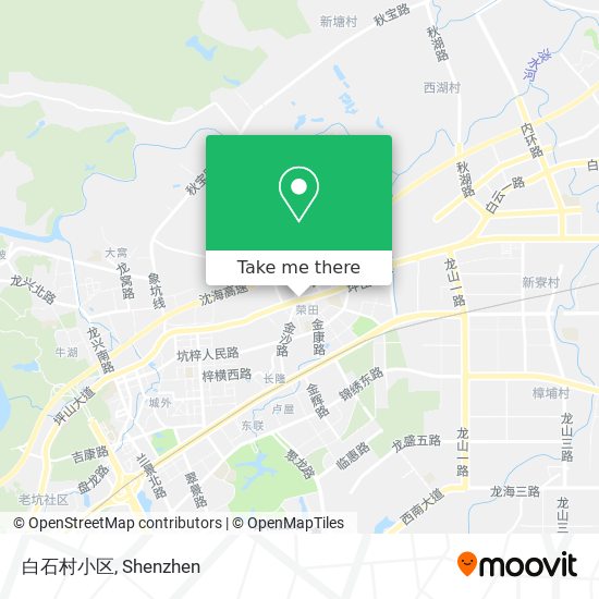 白石村小区 map