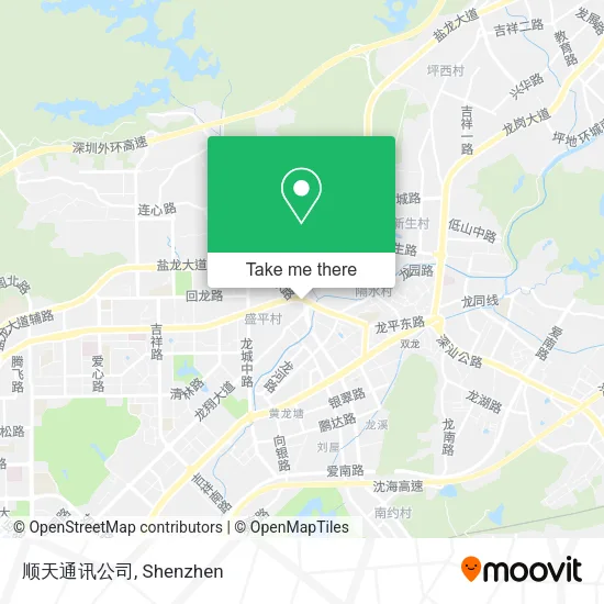顺天通讯公司 map