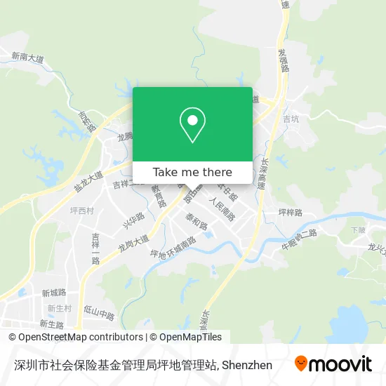 深圳市社会保险基金管理局坪地管理站 map