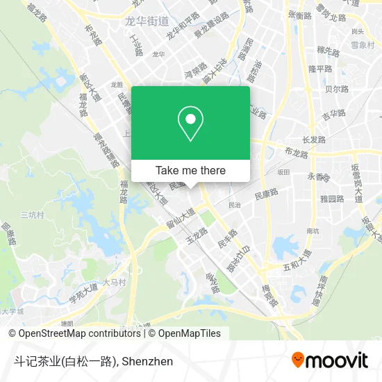 斗记茶业(白松一路) map