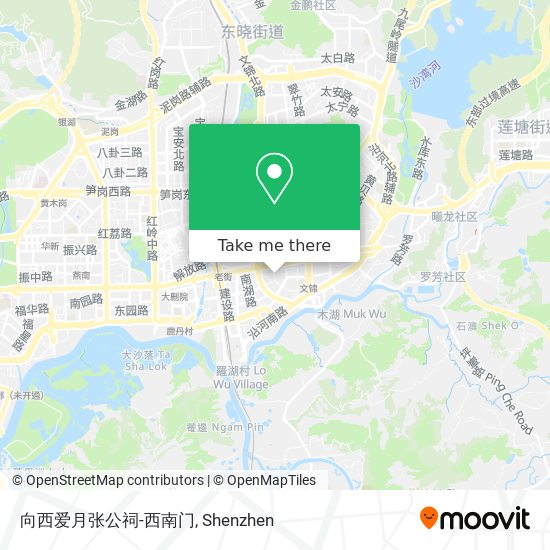 向西爱月张公祠-西南门 map