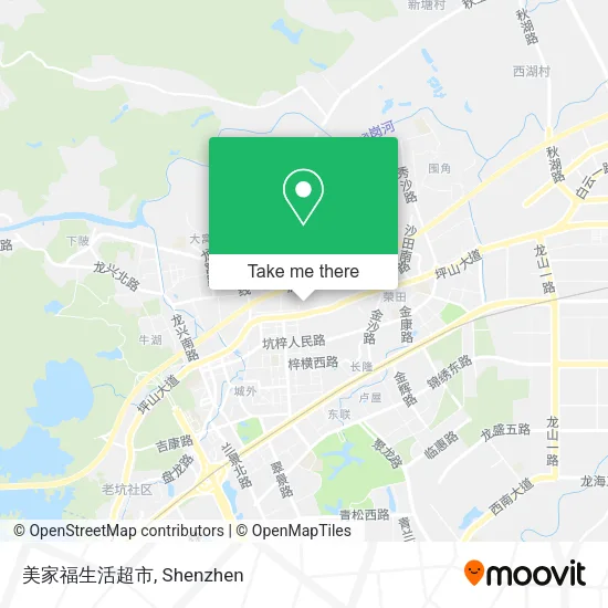 美家福生活超市 map
