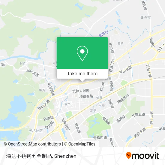 鸿达不锈钢五金制品 map
