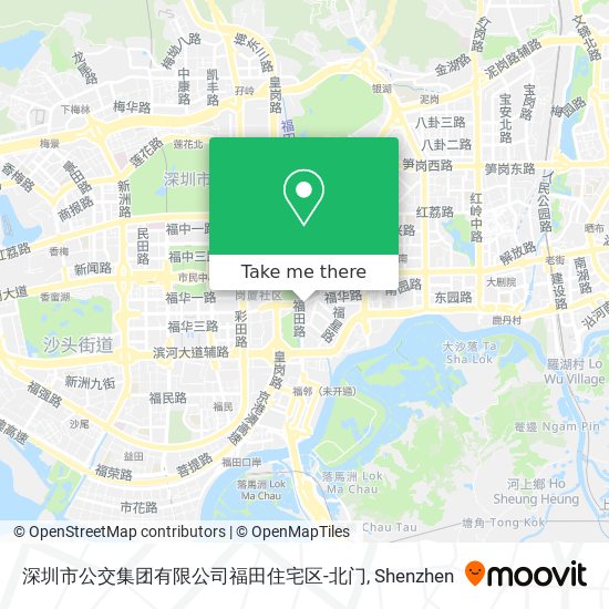 深圳市公交集团有限公司福田住宅区-北门 map