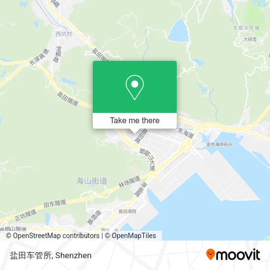 盐田车管所 map