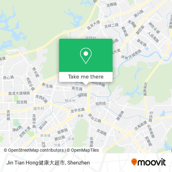 Jin Tian Hong健康大超市 map