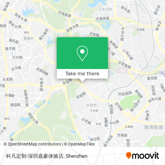 科凡定制-深圳嘉豪体验店 map