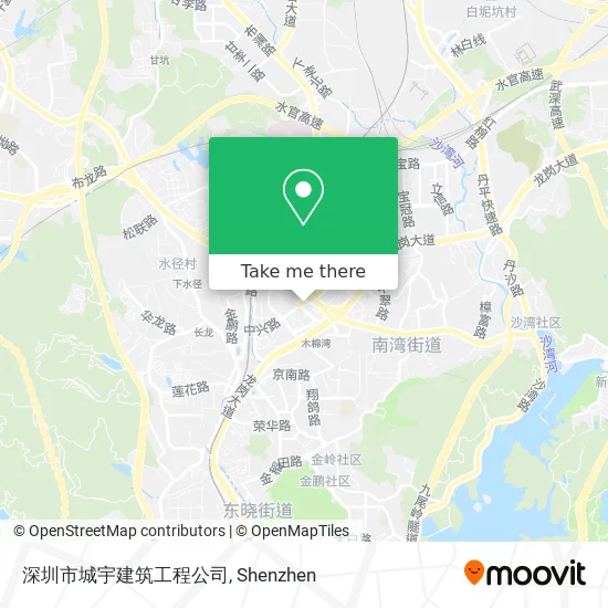 深圳市城宇建筑工程公司 map
