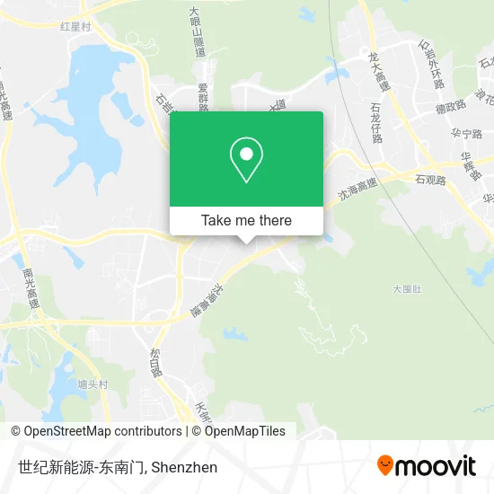 世纪新能源-东南门 map