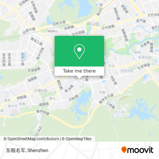 东顺名车 map