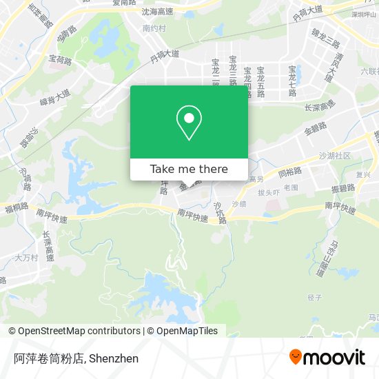 阿萍卷筒粉店 map