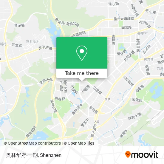 奥林华府-一期 map