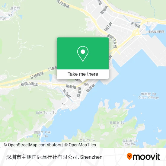 深圳市宝豚国际旅行社有限公司 map