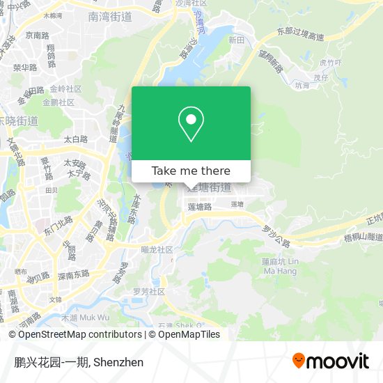 鹏兴花园-一期 map