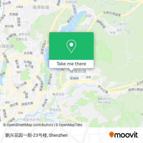 鹏兴花园一期-23号楼 map