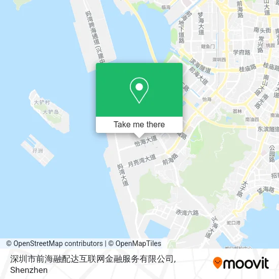深圳市前海融配达互联网金融服务有限公司 map