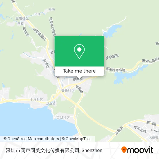 深圳市同声同美文化传媒有限公司 map