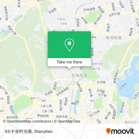 KD卡登时光廊 map