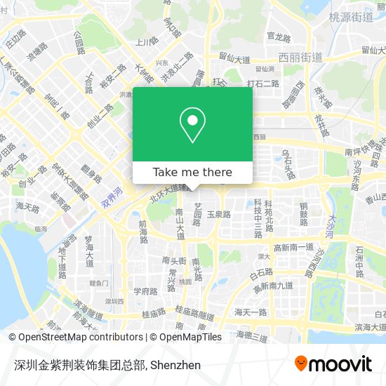 深圳金紫荆装饰集团总部 map