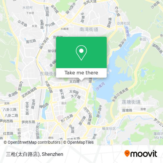三枪(太白路店) map