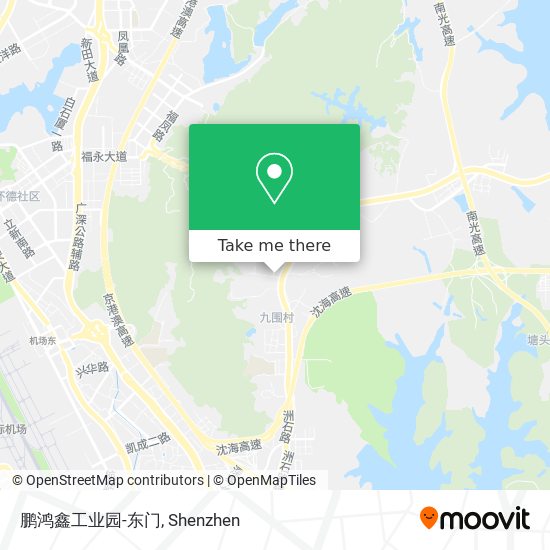 鹏鸿鑫工业园-东门 map