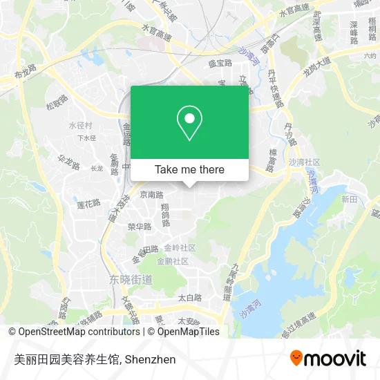 美丽田园美容养生馆 map