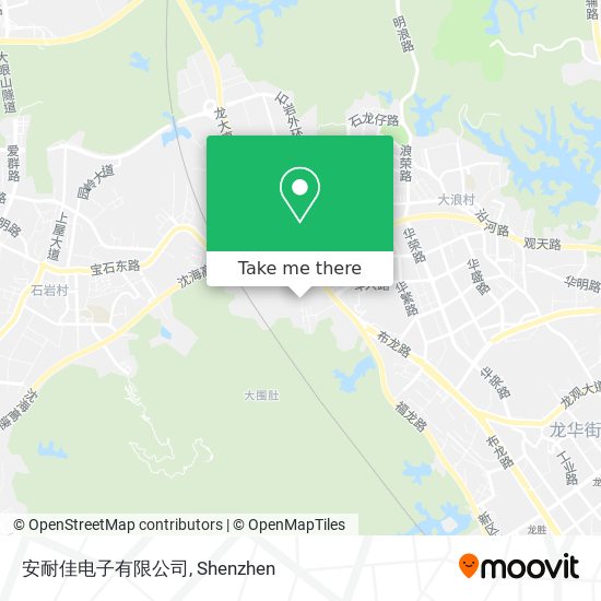 安耐佳电子有限公司 map