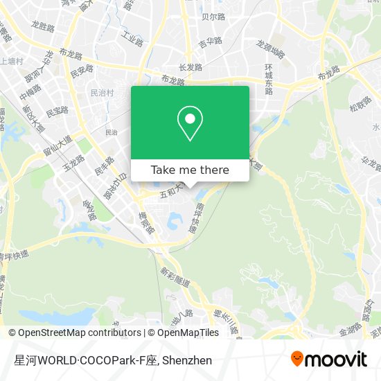 星河WORLD·COCOPark-F座 map