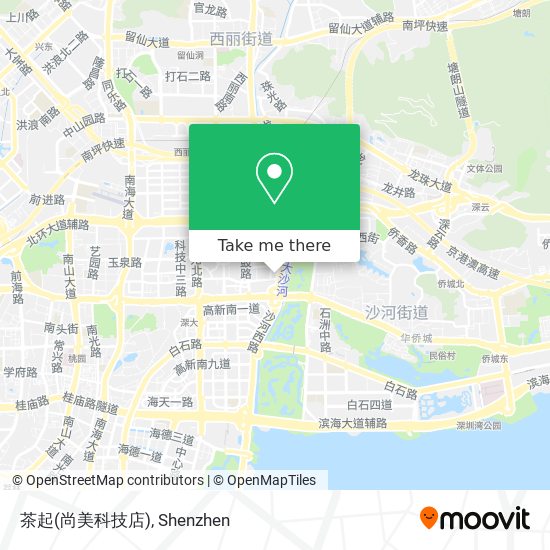 茶起(尚美科技店) map