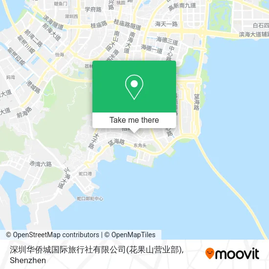 深圳华侨城国际旅行社有限公司(花果山营业部) map