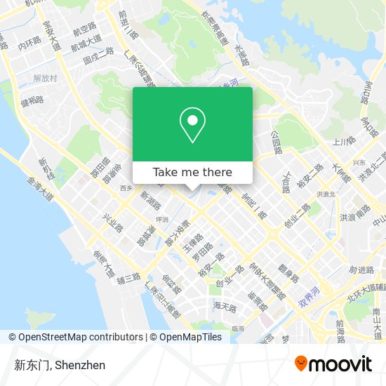 新东门 map