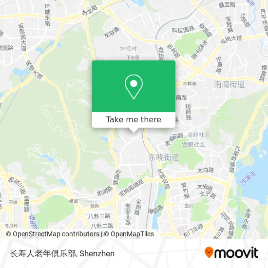 长寿人老年俱乐部 map