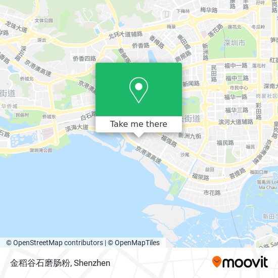 金稻谷石磨肠粉 map