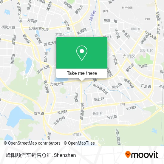 峰阳顺汽车销售总汇 map