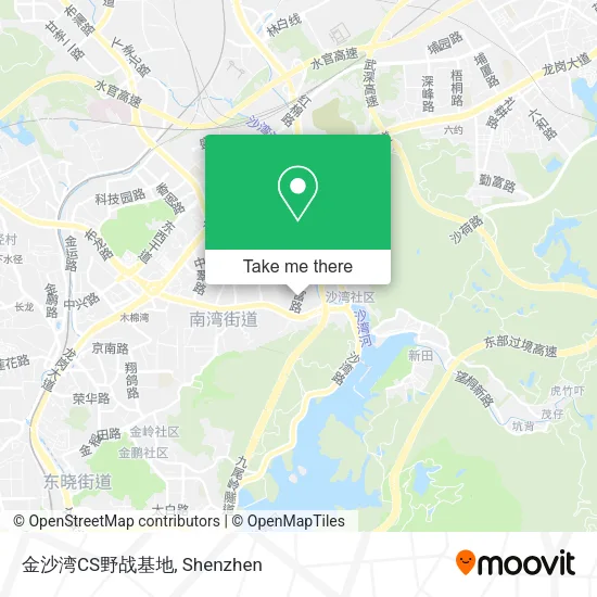 金沙湾CS野战基地 map