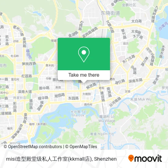 misi造型殿堂级私人工作室(kkmall店) map